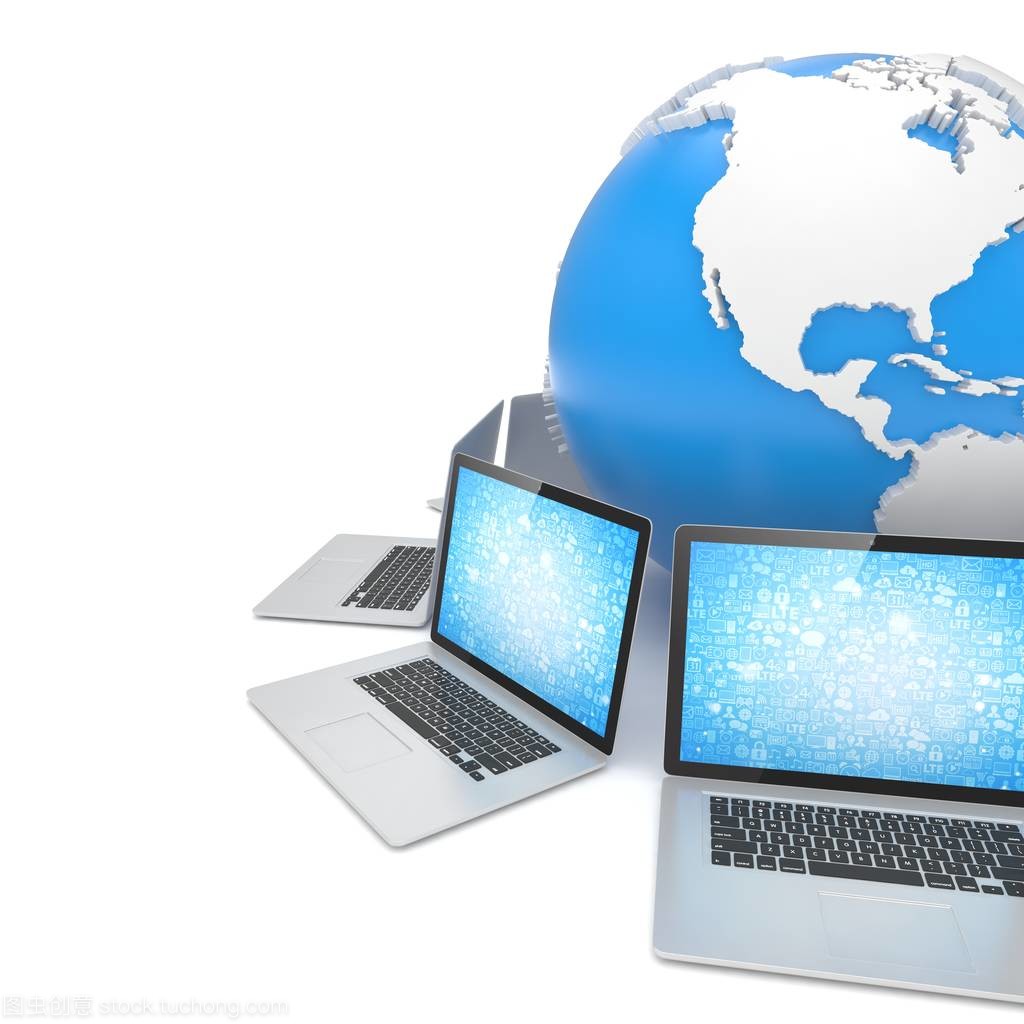 地球全球筆記本電腦網(wǎng)絡(luò) 網(wǎng)絡(luò)科技與計(jì)算機(jī)的融合革命